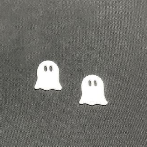 Ghost Blank Acrylic Shape - 5/8" - Set of 10