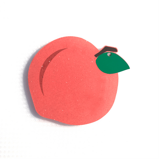Peach Blank Acrylic Shape - 3 Inch