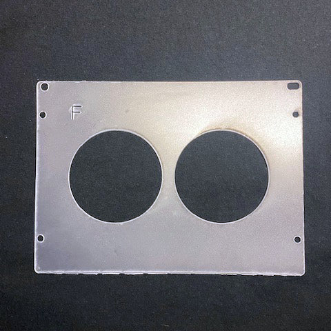 Round - Plastic Template for Etching - 3.5 Inch