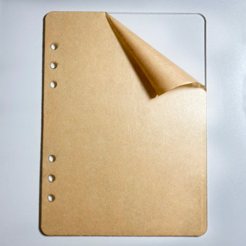 A5 Notebook Acrylic Blank Shape