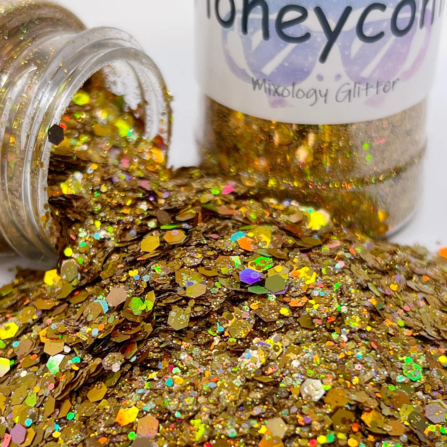 Glitter Chimp Honeycomb - Mixology Glitter