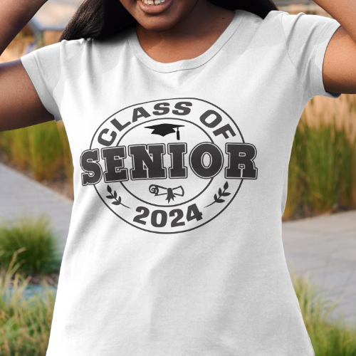 Round Senior 2024 Digital Design - SVG