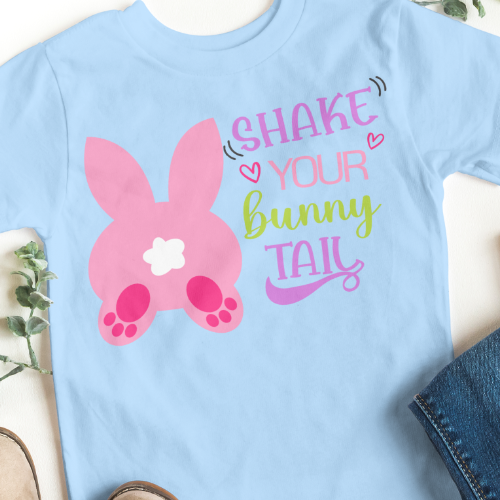 Shake Your Bunny Tail Digital Design - SVG