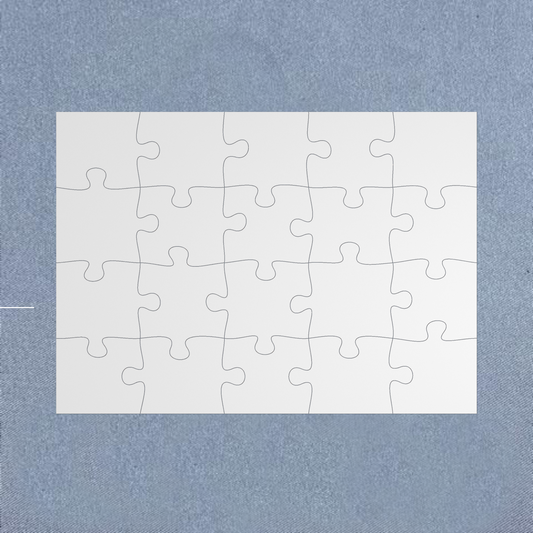 Jigsaw Puzzle Blank Double Sided Sublimation Hardboard Shape