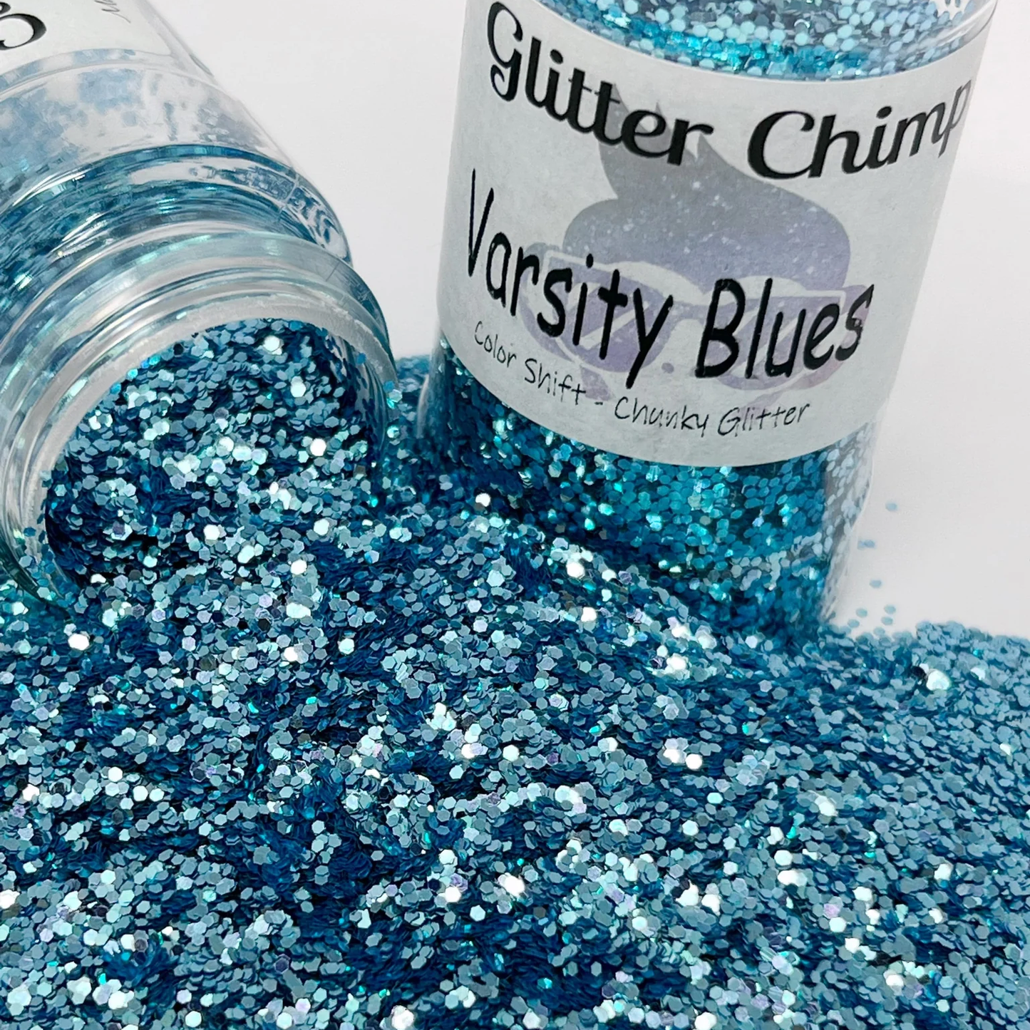 Glitter Chimp Varsity Blues - Chunky Color Shifting Glitter