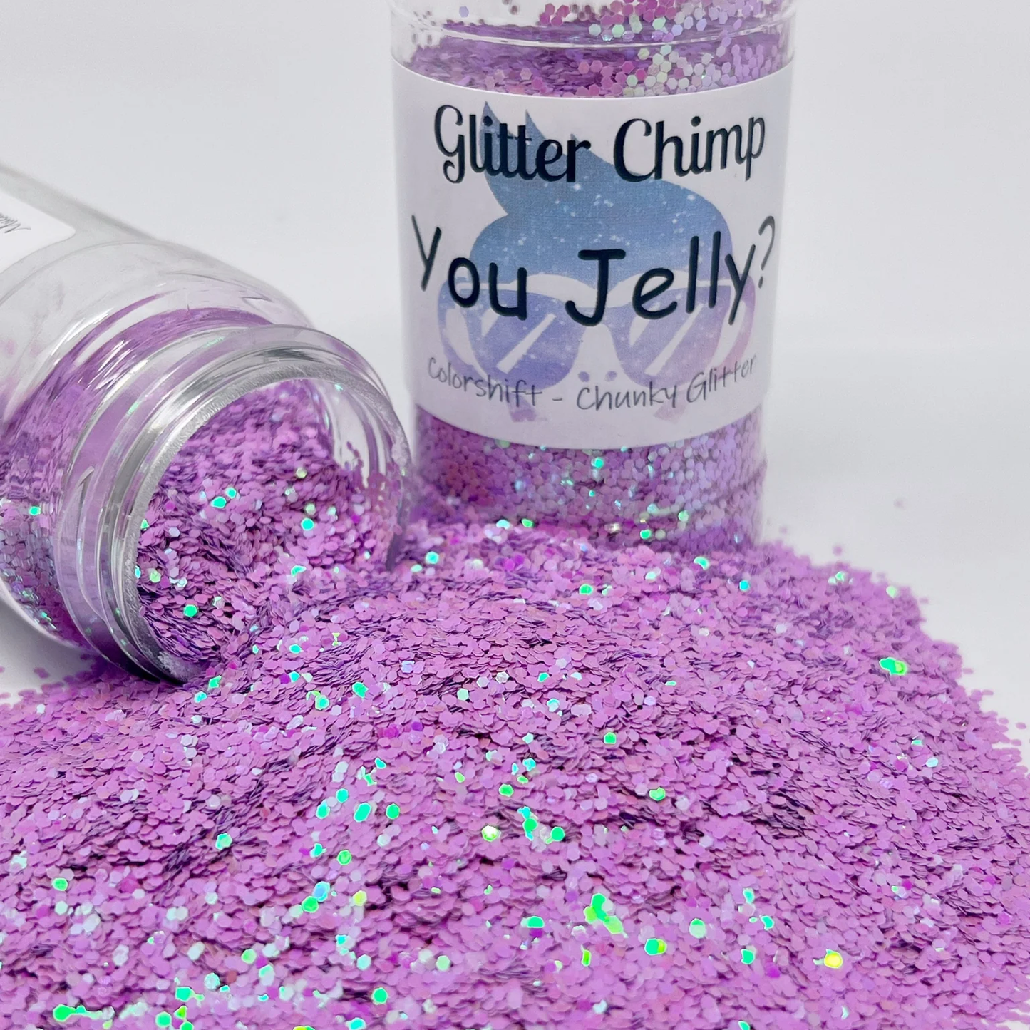 Glitter Chimp You Jelly? - Chunky Color Shifting Glitter