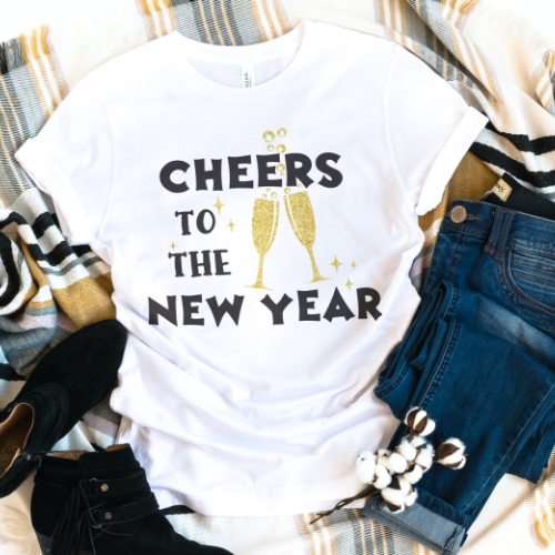 Cheers to the New Year Digital Design - SVGi