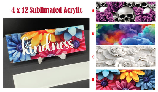 Sublimatable Acrylic Tile Sign Class - Wednesday June 21st