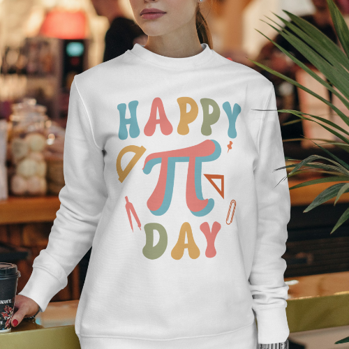 Happy Pi Day Digital Design - SVG