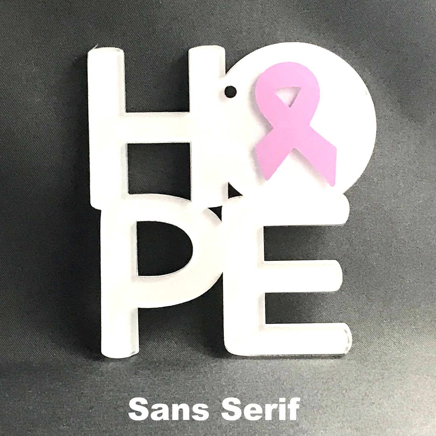 Hope Wordart Blank Acrylic Shape - 3 Inch