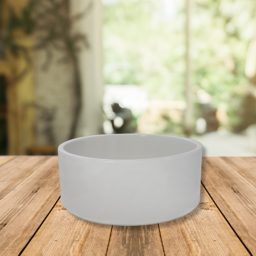 Sublimatable Ceramic Pet Bowl - Multiple Sizes