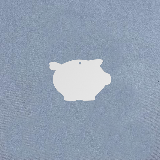 Piggy Bank Blank Sublimation Shape - 3 Inch