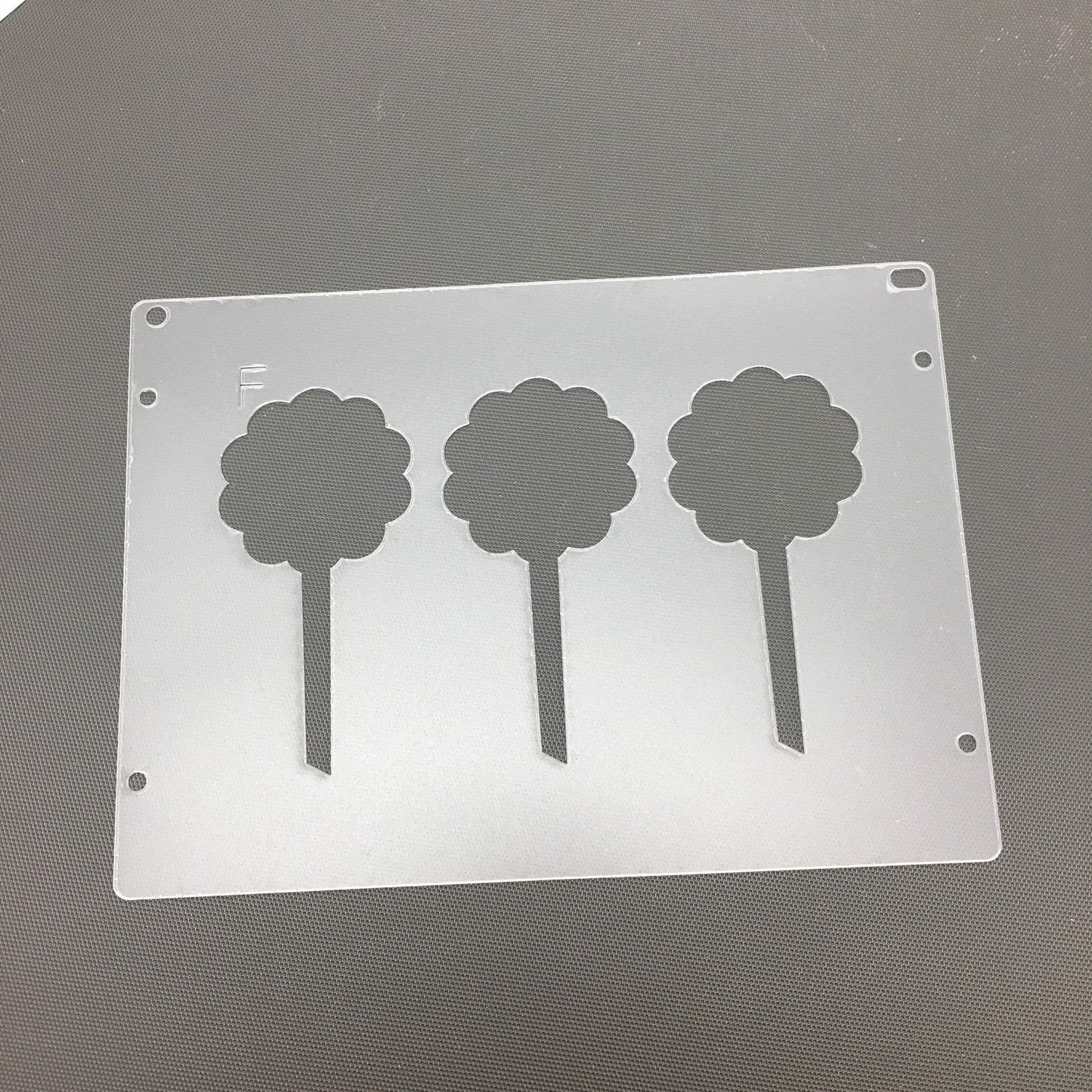 Garden Stake - Plastic Template for Etching