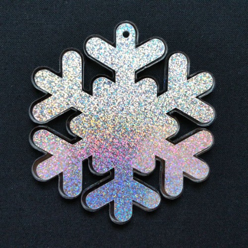 Snowflake Blank Acrylic Shape - 2 Inch