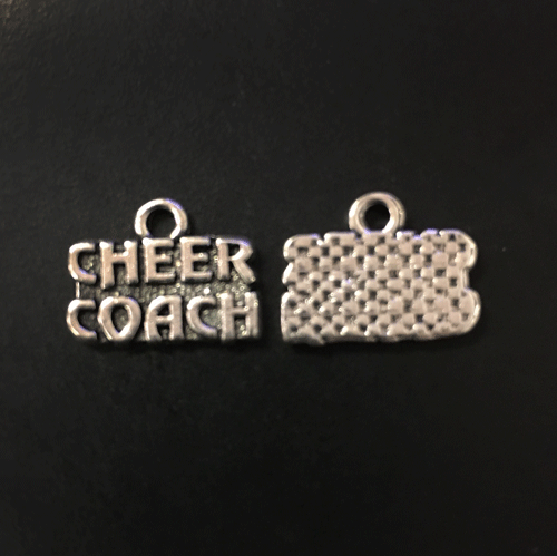 Cheer Coach Metal Charm