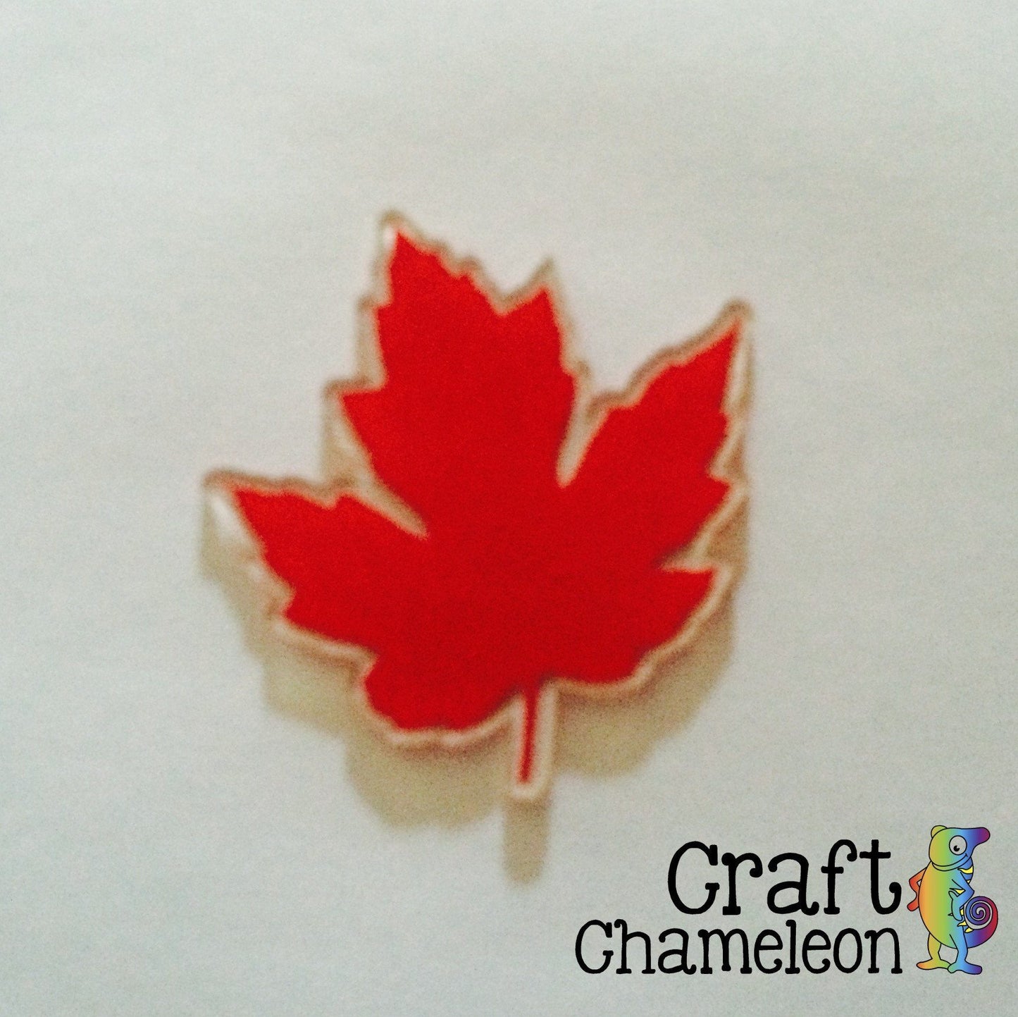 Maple Leaf Blank Acrylic Shape -3 Inch