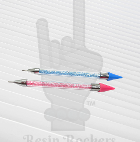 Dual-sided Rhinestone Picker Dotting Pen with Wax Picking Pencil