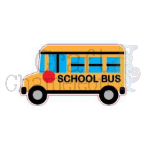 School Bus Blank Acrylic Shape - 2 Inch