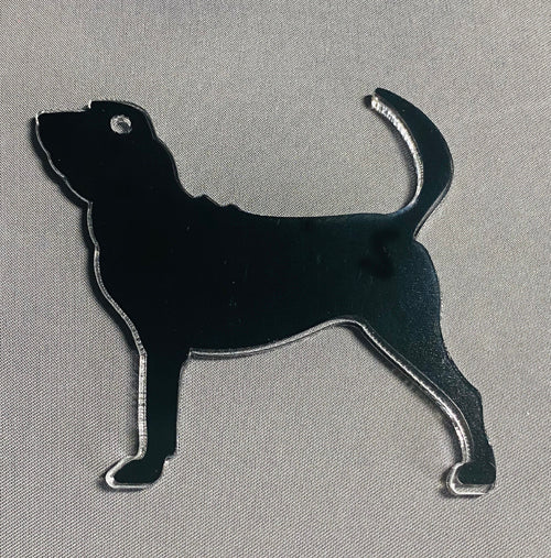 Bloodhound Blank Acrylic Shape - 3 Inch