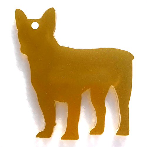 Boston Terrier Blank Acrylic Shape - 3 Inch