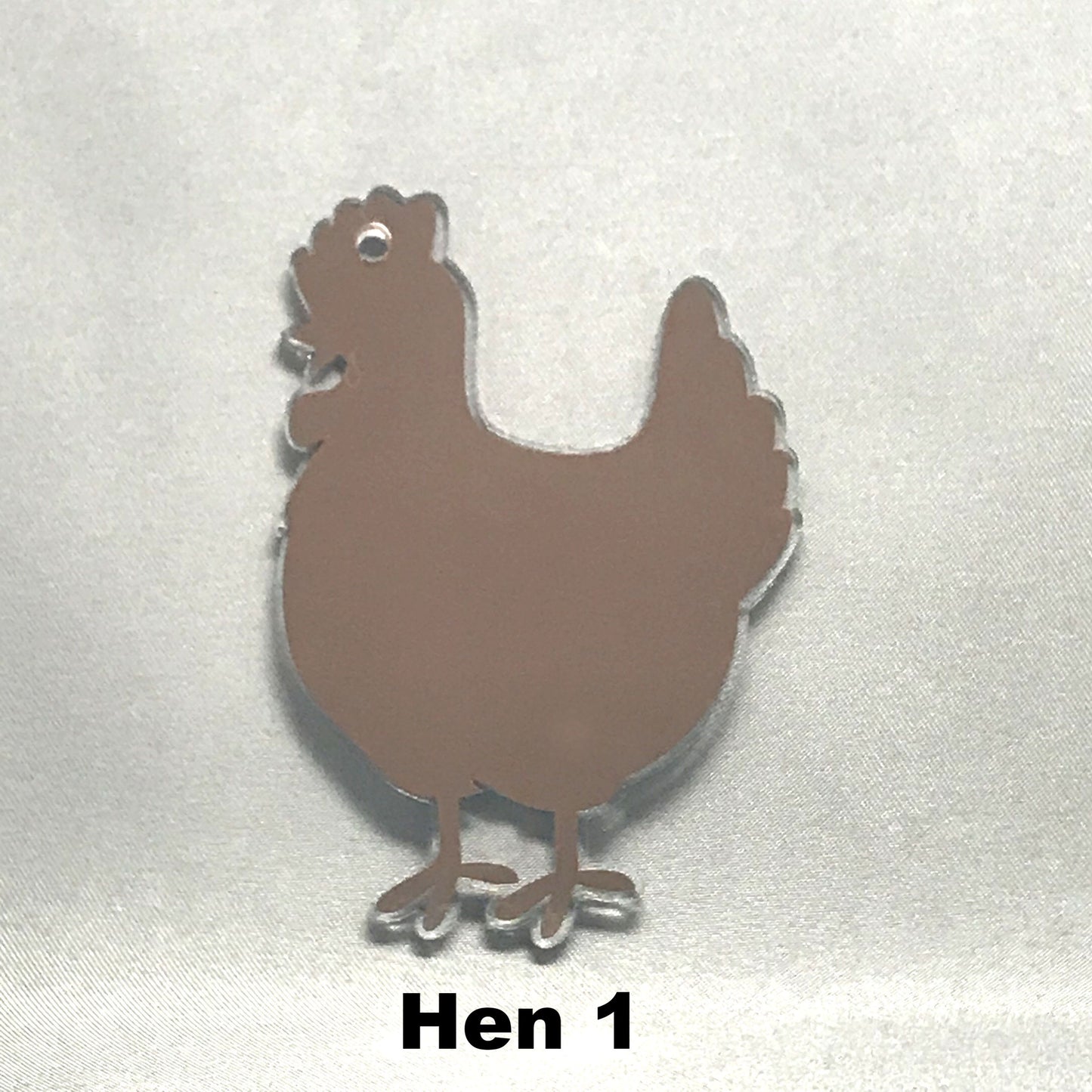 Hen Blank Acrylic Shape - 3 Inch