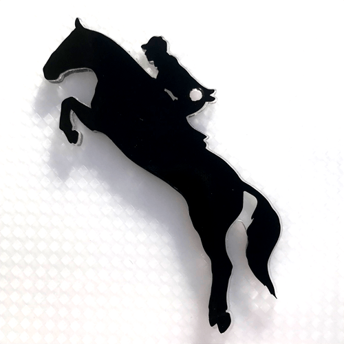 Jumping Horse Blank Acrylic Shape - 3 Inch