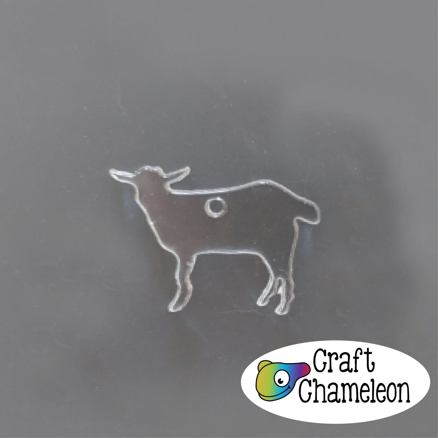 Nigerian Goat Blank Acrylic Shape - 2 Inch