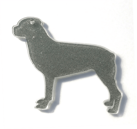 Rottweiler Blank Acrylic Shape - 3 Inch