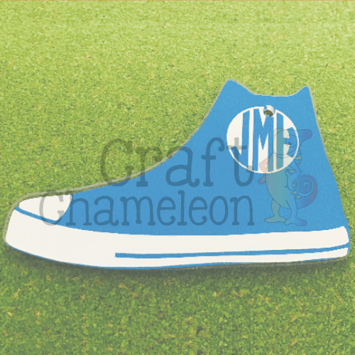 Sneaker/Tennis Shoe Blank Acrylic Shape - 3 Inch